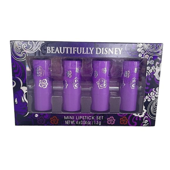 Disney Other - Disney Parks Beautifully Disney Tangled Web Mini Lipstick Set